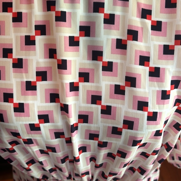 ANONYME DESIGNERS Geometric Print Dress Size Large - Picture 7 of 11